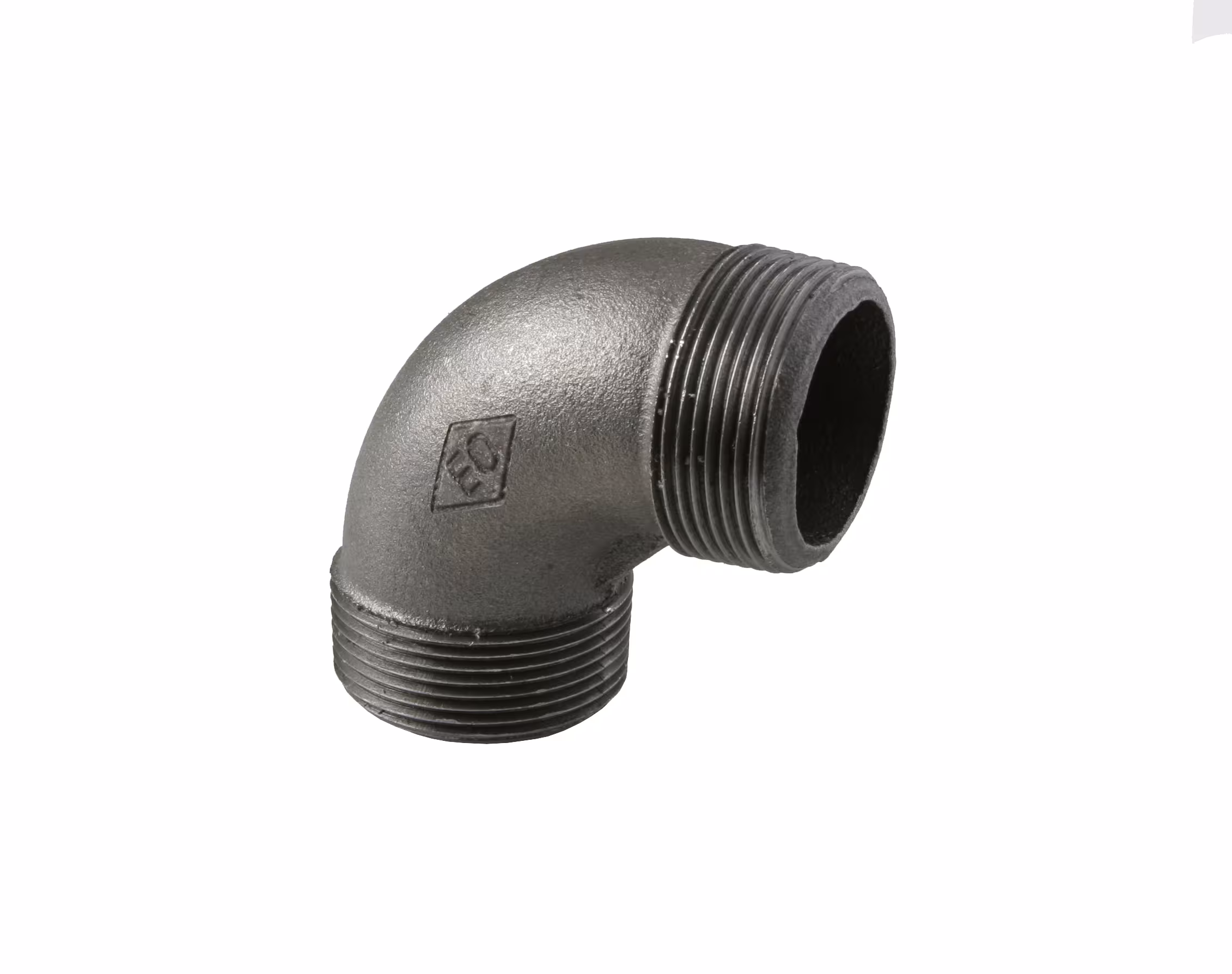 Angle en fonte malléable ATUSA n° 94 A/A, raccords en fonte malléable, réf. 09401006