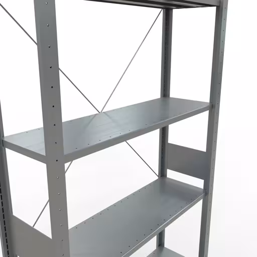 Figure n° 14 de l'article étagère de base, étagère, système enfichable MULTIplus85, 3000 x 1000 x 300 mm, 7 étagères, traverse, galvanisée du groupe de produits système enfichable de la marque Schulte Lagertechnik