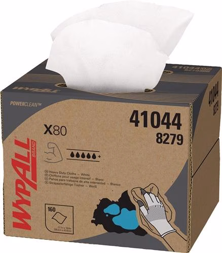 Wischtuch WypAll® X80 8279 Länge circa 424 mmxBreite circa 282mm weiß 1-lagig Box WYPALL aus der Kategorie Putz- und Wischtücher Handtücher Handtuchrollen mit der Teilenummer 9000469223