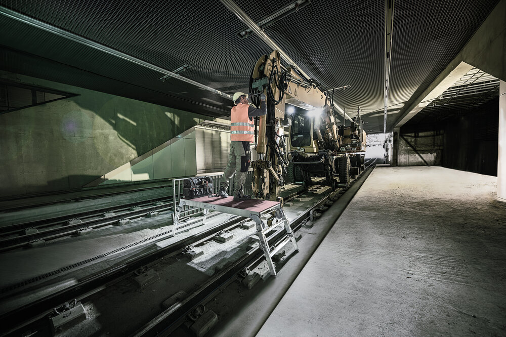 Munk Maschinenpodest höhenverstellbar