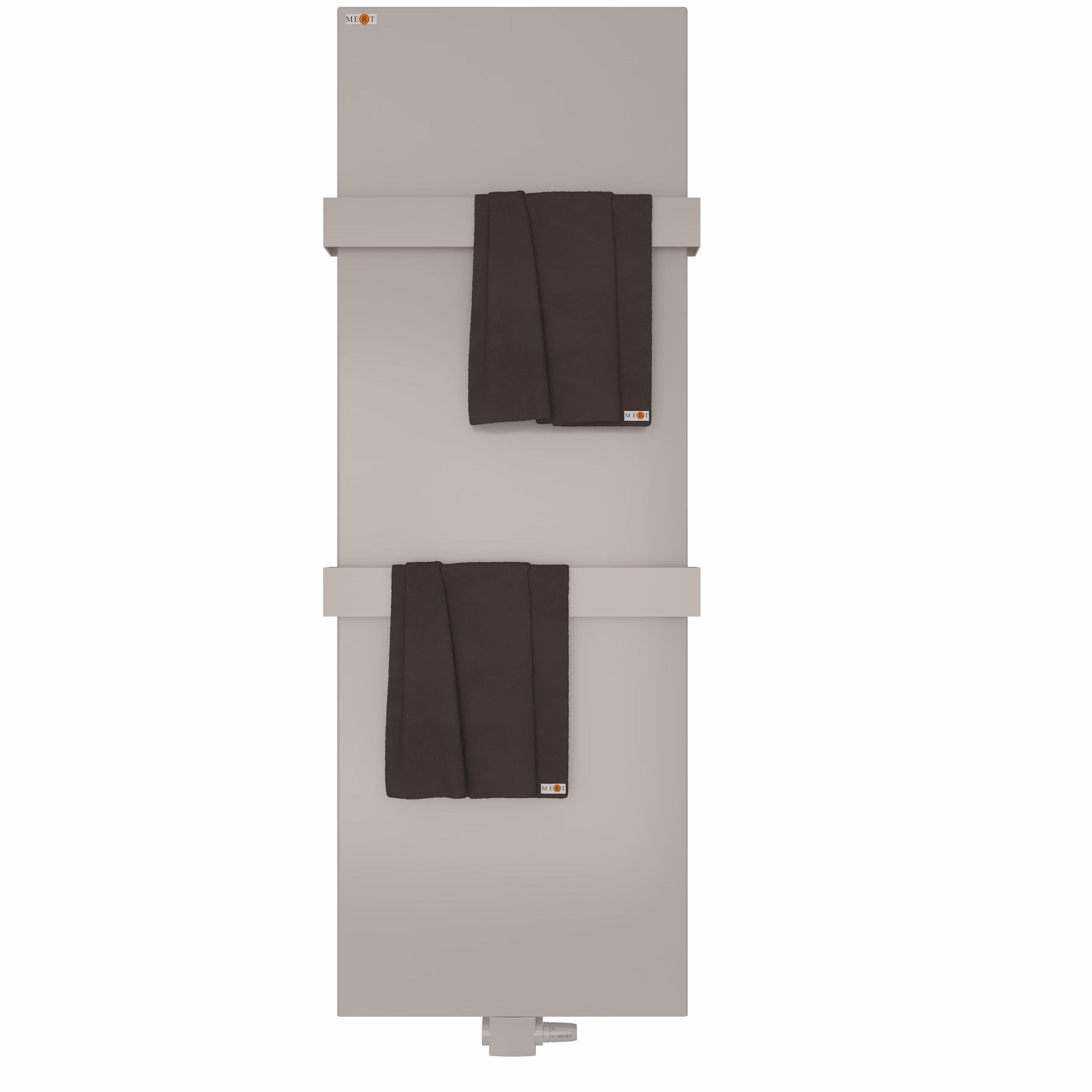 MERT Design Cover - Couverture pour ancien radiateur de salle de bains en couleur BLANC