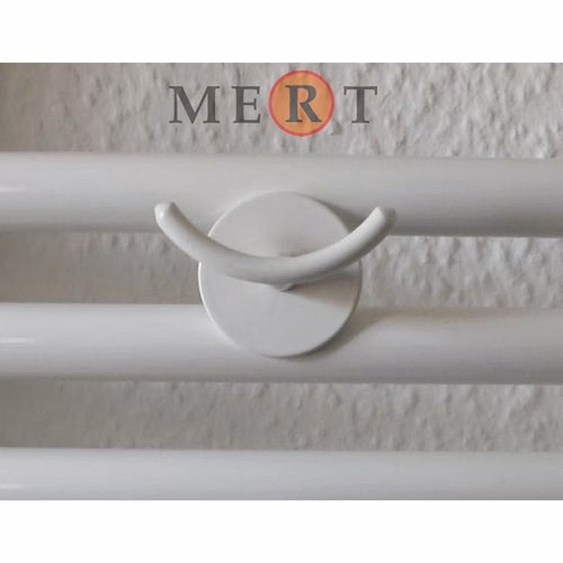 Ohne Text 3963878 Porte-serviettes MERT TYPE 2 Blanc 30mm