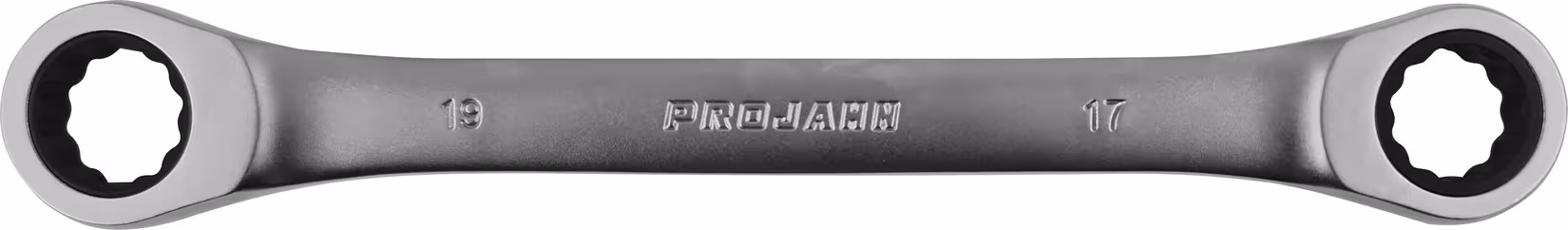 GearTech Doppelring-Ratschenschlüssel metrisch klassik Typ Variante: GearTech Doppelring Schlüssel 17 x 19 mm aus der Kategorie Ring- und Doppelringschlüssel mit der Artikelnr. 341719