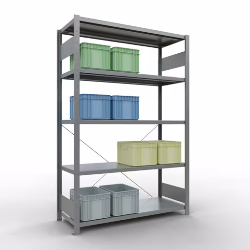 Figura n. 14 dell'articolo sistema a innesto ripiano base 2000x1300x500 mm, tipo 250 kg, zincato del gruppo di prodotti sistema a innesto della marca Schulte Lagertechnik
