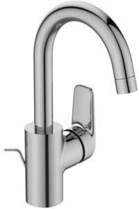 Detailbild 4039632 Miscelatore per lavabo IS Ceraflex con bocca alta e scarico a scomparsa 146 mm cromo