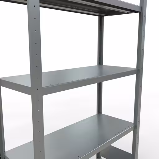 Figure n° 8 de l'article étagère de base, étagère, système enfichable MULTIplus330, 2000 x 1000 x 400 mm, 5 étagères, galvanisées du groupe de produits système enfichable de Schulte Lagertechnik