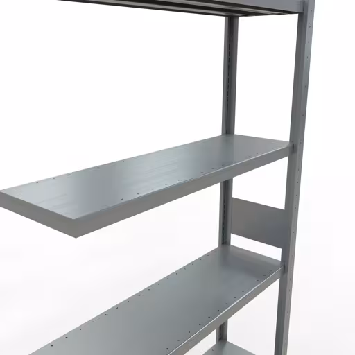 Rayonnage supplémentaire, étagère, système enfichable MULTIplus330, 3000 x 1000 x 300 mm, 7 étagères, galvanisé de Schulte Lagertechnik de la catégorie des systèmes enfichables