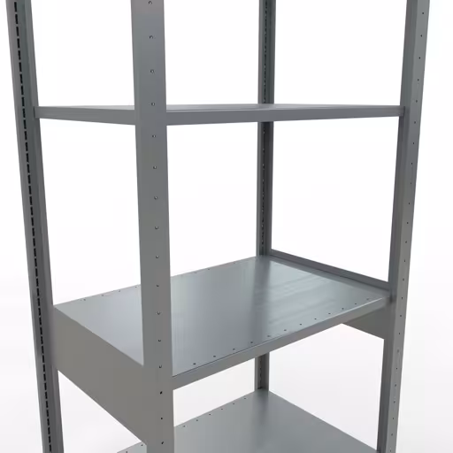 Étagère de base, étagère, système enfichable MULTIplus150, 2500 x 750 x 500 mm, 6 étagères, galvanisée de Schulte Lagertechnik de la catégorie du système enfichable