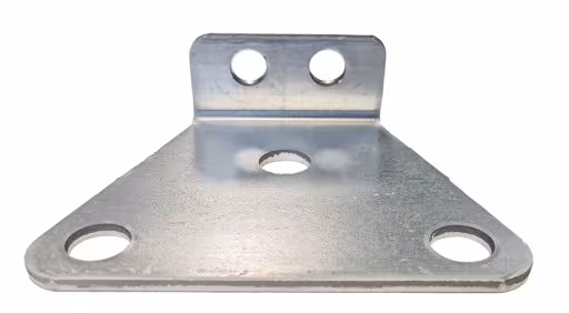 Piètement en acier W 100 galvanisé de Schulte Lagertechnik de la gamme de rayonnages à grande portée