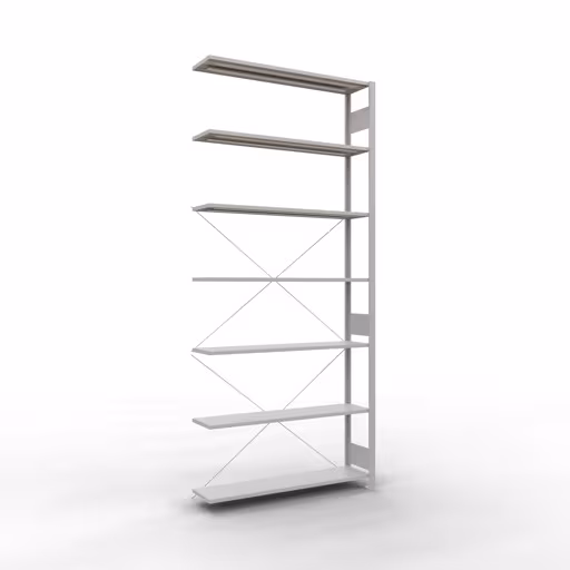Sistema a innesto ripiano aggiuntivo 3000x1300x300 mm, tipo 150 kg, grigio chiaro, ripiano aggiuntivo, articolo n. 32637-130