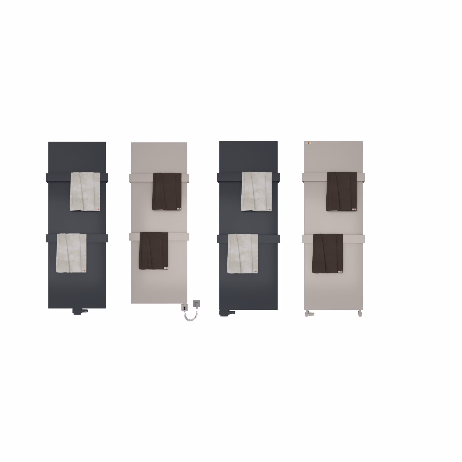 MERT Design Cover - Couverture pour anciens radiateurs de salle de bains de 500x1200 mm, blanc