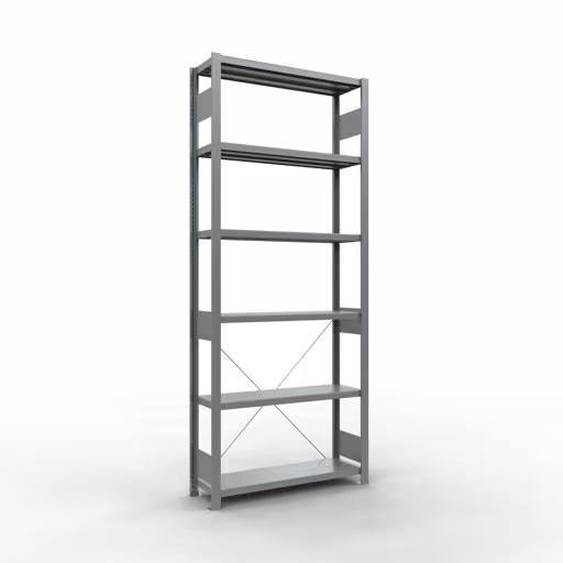Image du produit n° 11 de l'article étagère de base, système enfichable MULTIplus250, 2500 x 1000 x 300 mm, 6 étagères, galvanisé de la gamme de produits du système enfichable de la marque Schulte Lagertechnik