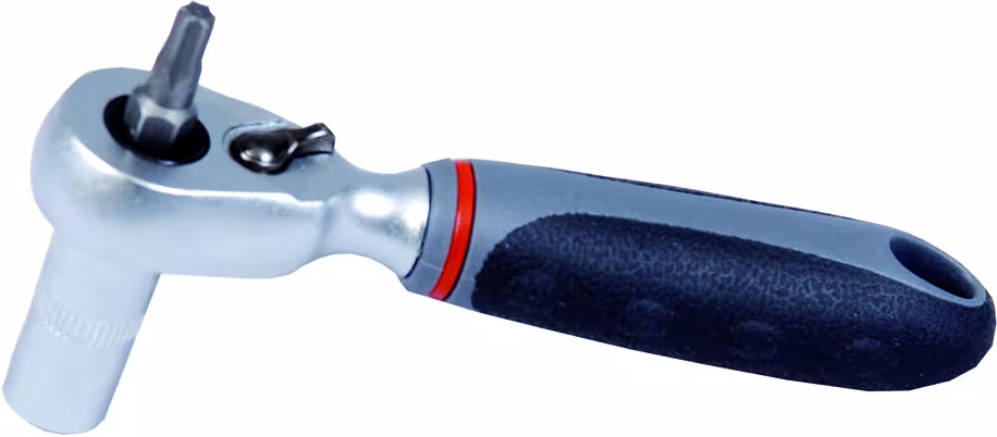 Cliquet double réversible 1/4" pour embout + douille de la marque PROJAHN de la gamme outillage à main