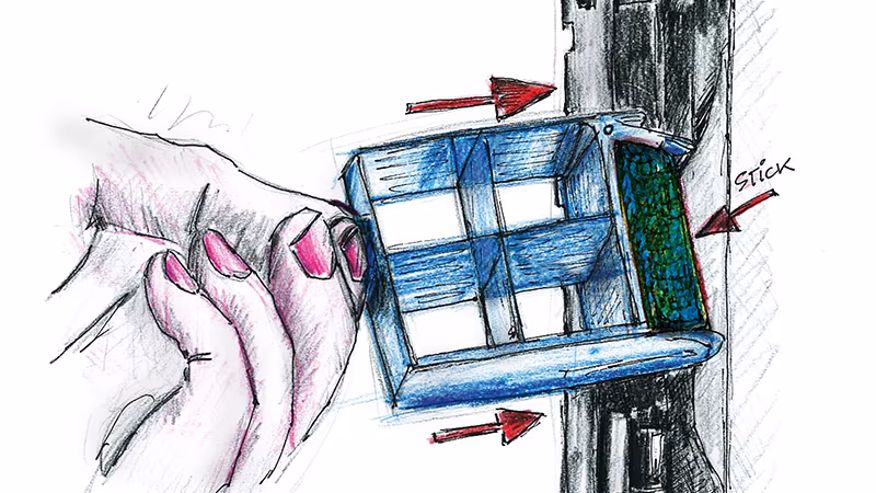 Bastoncini per cisterna TecLine, 1 confezione = 20 bastoncini Kunst, Zeichnen