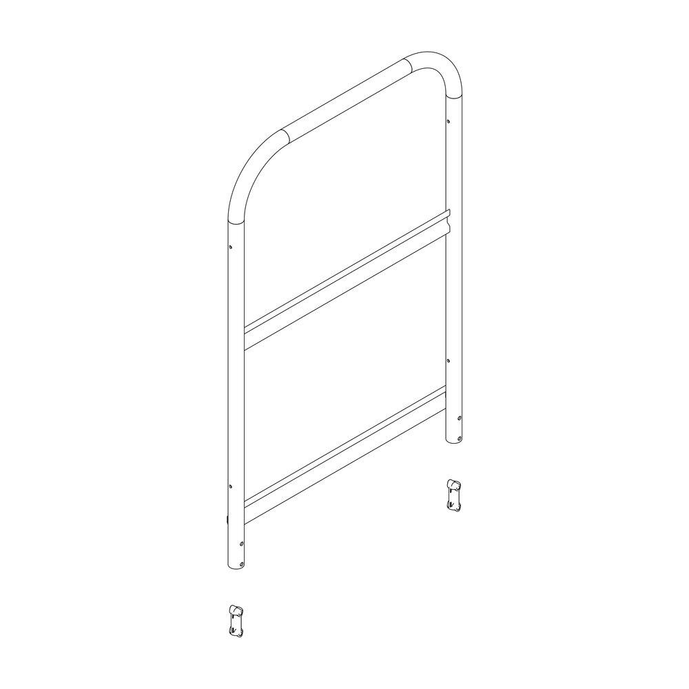 Munk Seitengeländer inkl. Montagesatz von Günzburger Steigtechnik Munk Seitengeländer inkl. Montagesatz aus der Kategorie Steigtechnik Zubehör & Ersatzteile mit der Artikelnr. 800007