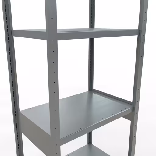 Étagère de base, étagère, système enfichable MULTIplus250, 3000 x 750 x 500 mm, 7 étagères, galvanisée de Schulte Lagertechnik de la gamme de produits du système enfichable