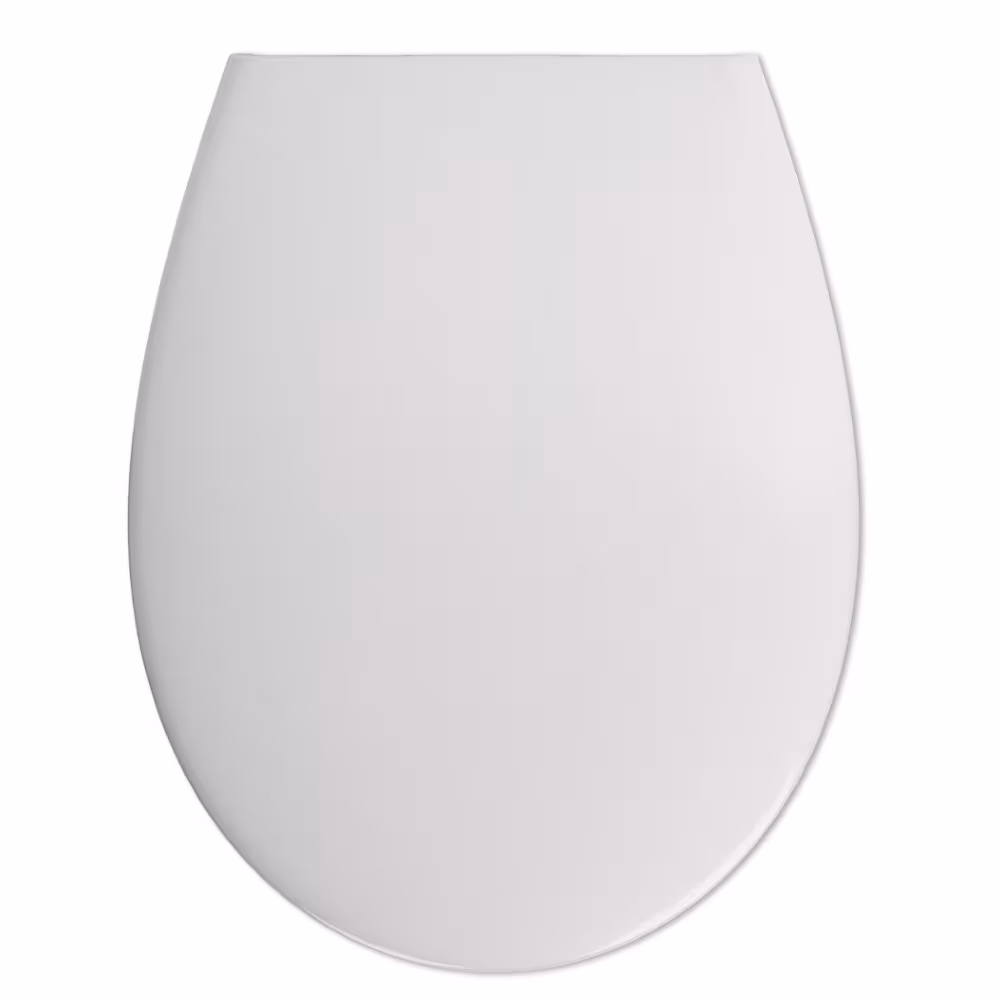Un'altra vista dell'articolo Sedile WC C290 ovale bianco con meccanismo di chiusura ammortizzata - il classico della categoria ceramica da bagno