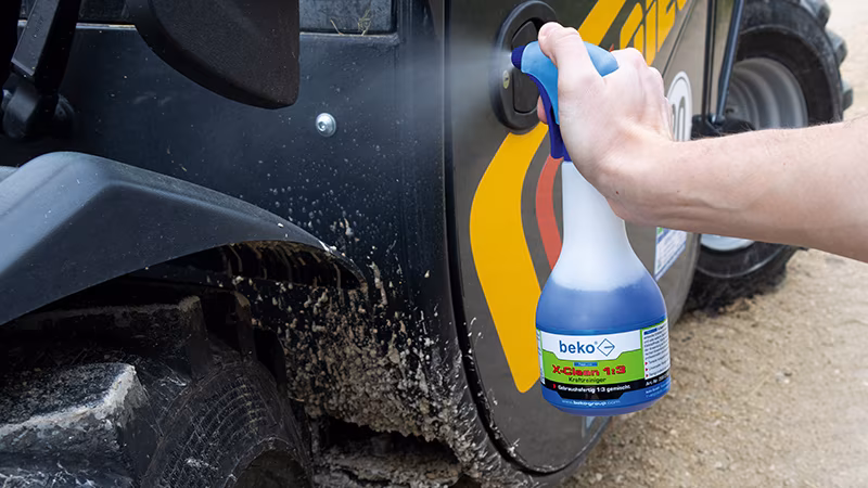 Detergente TecLine X-Clean -concentrato- tanica da 5 litri Rad, Leichtmetallfelge, Speiche, Reifen, Person