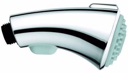 Pommeau de douche GROHE 46173 chromé/gris de la marque Grohe Douchette chromée/grise GROHE 46173, catégorie robinetterie de cuisine, référence 6000515793