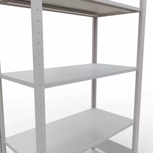 Figure n° 14 de l'article étagère de base, système d'étagères enfichables MULTIplus85, 2000 x 1000 x 500 mm, 5 étagères, RAL 7035 gris clair du groupe de produits système enfichable de la marque Schulte Lagertechnik