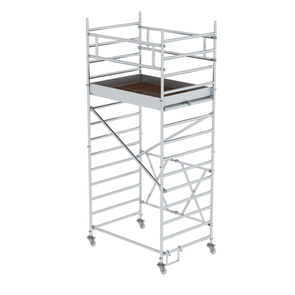 Munk Klappgerüst 1,35 x 1,80 m Plattformhöhe 3 m von Günzburger Steigtechnik Munk Klappgerüst 0,75 x 1,80 m aus der Kategorie Klappgerüste mit der Artikelnr. 115228