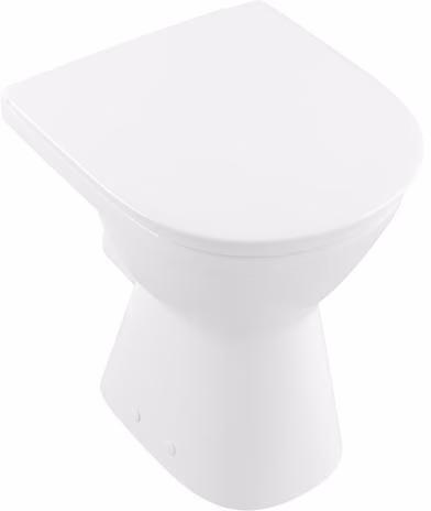 VILLEROY &amp; BOCH WC di lavaggio senza bordo ViCare 360x490mm ovale bianco alpino