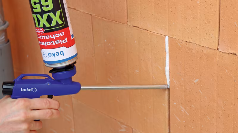 beko Pistolenschaum XXL - 65, 750 ml Drinnen, Innenarchitektur, Schraubenzieher, Werkzeug, Reinigen