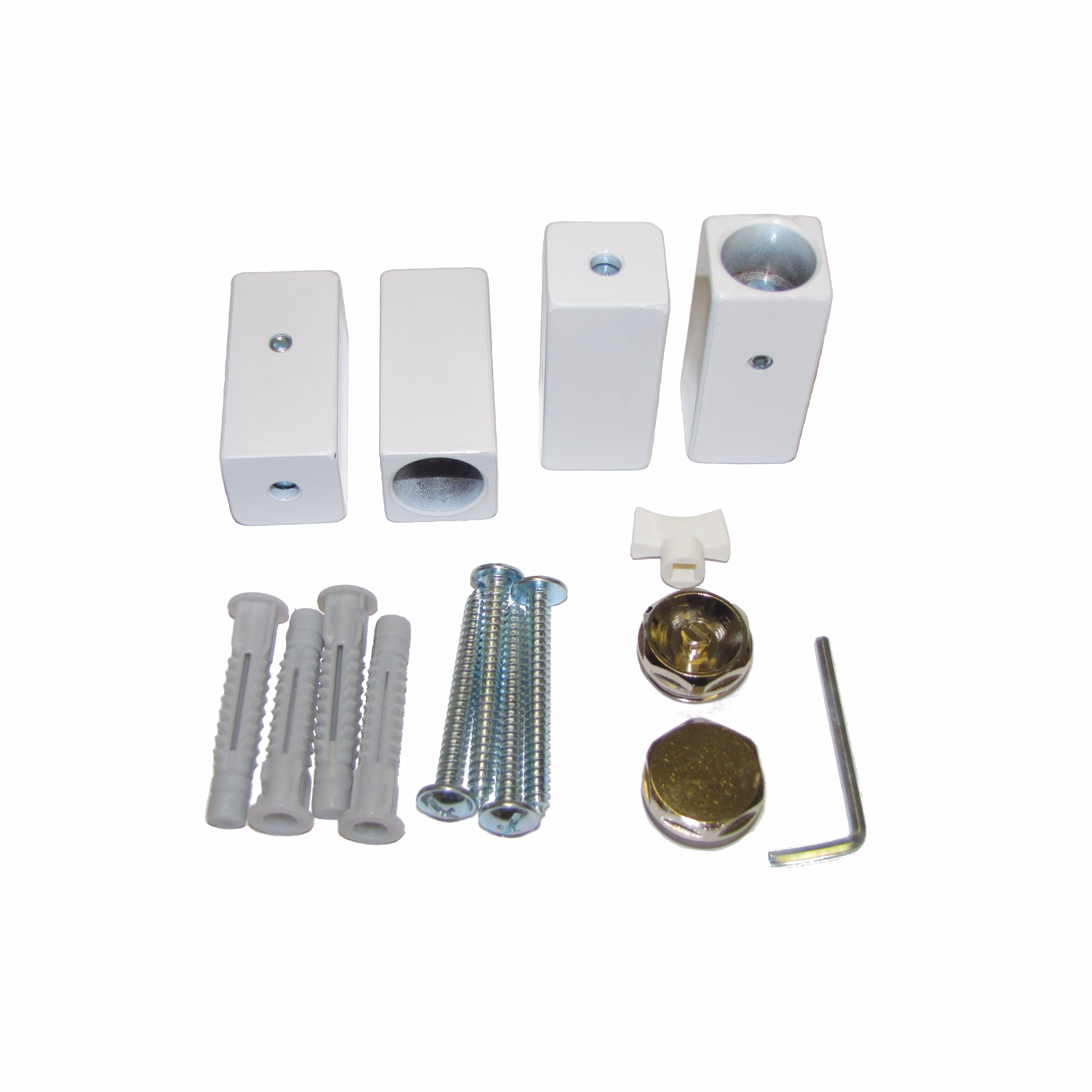 Ohne Text 3867475 Radiateur de salle de bains Mert Design modèle Elen, blanc, 500x800 mm