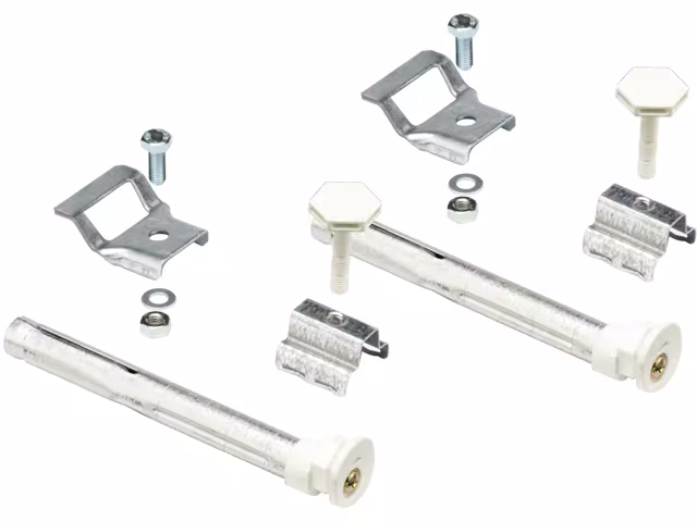 Set console di foratura per supporto FZ 160 mm, della marca PURMO Set di mensole di foratura PURMO per supporto FZ 160 mm dalla categoria Supporti e mensole con articolo n. AGY5BW511239970