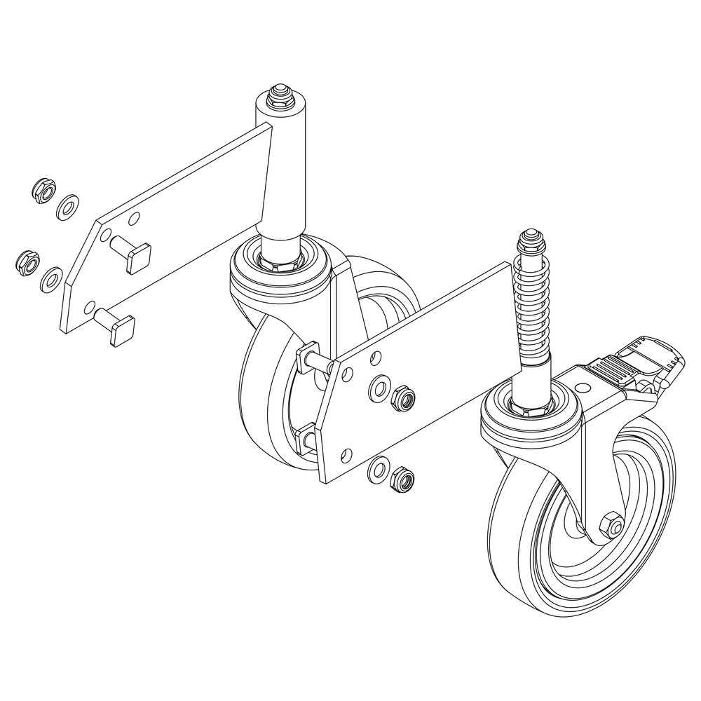 Poulie Munk de la catégorie Accessoires et pièces détachées pour matériel d'escalade, référence 800035