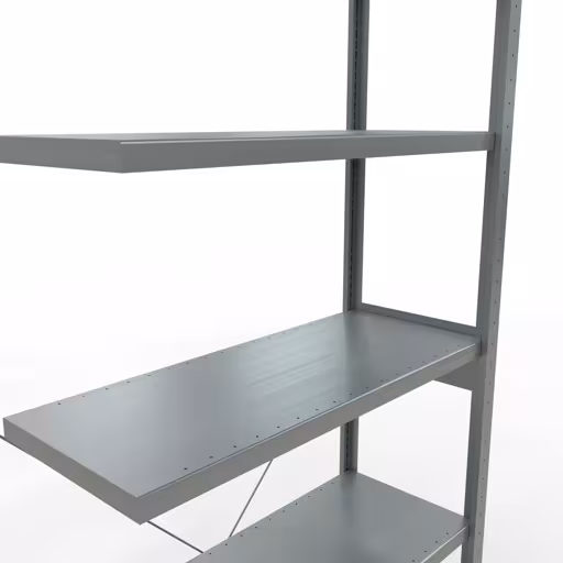 Immagine del prodotto n. 12 dell'articolo scaffale aggiuntivo, scaffale a scaffale, sistema a innesto MULTIplus250, 2500 x 1000 x 400 mm (AxLxP), 6 ripiani, traversa, zincato dalla gamma di prodotti del sistema a innesto della marca Schulte Lagertechnik