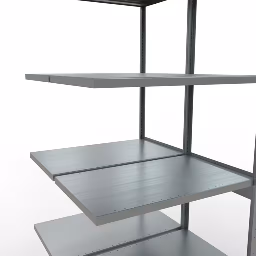 Immagine del prodotto n. 10 dell'articolo scaffale componibile, scaffale doppio, scaffale, sistema a innesto MULTIplus250, 3000 x 1000 x (2x600) mm, 2x7 ripiani, zincato dalla gamma di prodotti Scaffali della marca Schulte Lagertechnik