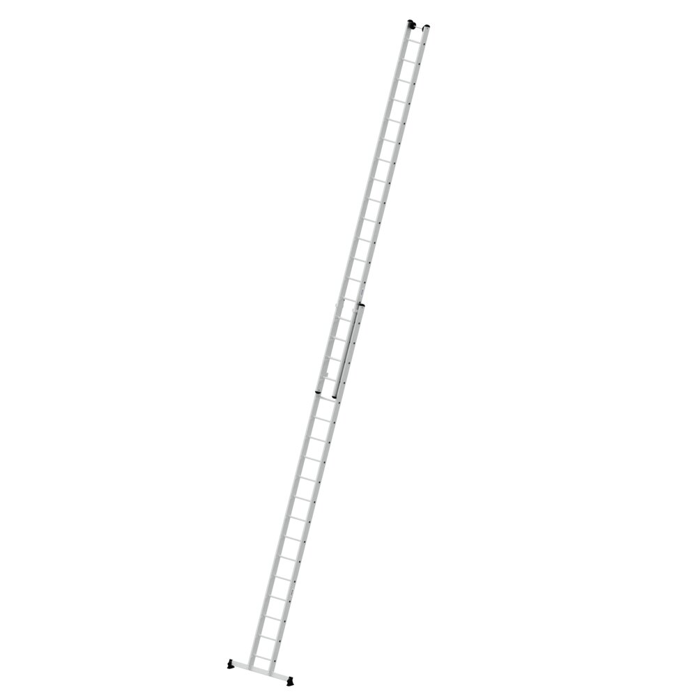 Munk Sprossen-Schiebeleiter 2-teilig mit nivello®-Traverse 2x18 Sprossen von Günzburger Steigtechnik Munk Sprossen-Schiebeleiter 2-teilig mit nivello®-Traverse aus der Kategorie Schiebeleitern, Seilzugleitern mit der Artikelnr. 020418