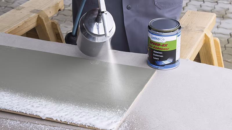 SPEED-EX Le décapant 2,5 l Drinnen, Innenarchitektur, Holz, Person, Sperrholz