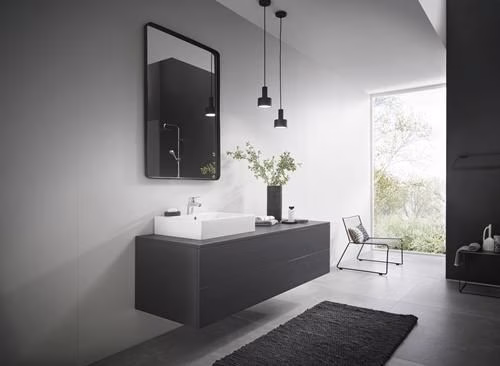 Hansgrohe Einhebel-Waschtischmischer LOGIS 70 Nennweite 15 mit Zugstangen-Ablaufgarnitur G 1 1/4 Zoll chrom