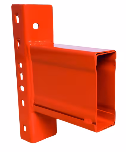 Coppia di barre portapallet 3.600 mm, EGN-DUO 165x50x1,8 mm (AxLxP), portata 4.000 kg / coppia di barre, arancione di Schulte Lagertechnik con l'articolo n. 46432-2