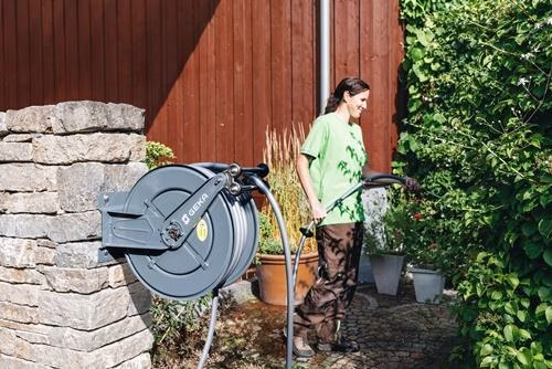 Detailbild 4084453 Schlauchaufroller PA30SK Anschlussgewinde 33,25mm Gewinde 1 Außengewinde Zoll pulverbeschichteter Stahl GEKA