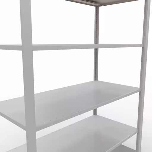 Figura n. 12 dell'articolo scaffale base, scaffale per ufficio, sistema a innesto MULTIplus150, 2300 x 1300 x 600 mm, 7 ripiani, grigio chiaro del gruppo di prodotti Scaffali per ufficio della marca Schulte Lagertechnik