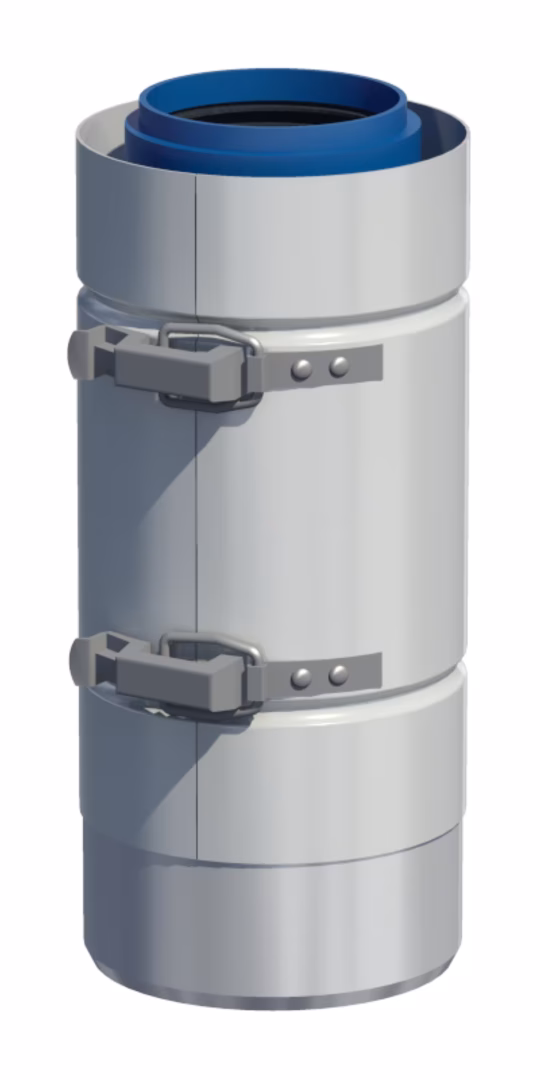 Séparateur AZ D110/150 de la catégorie des systèmes d'échappement en plastique avec réf. 631009