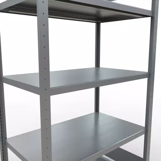 Étagère de base, étagère, système enfichable MULTIplus330, 2000 x 1000 x 600 mm, 5 étagères, galvanisée de Schulte Lagertechnik de la catégorie du système enfichable