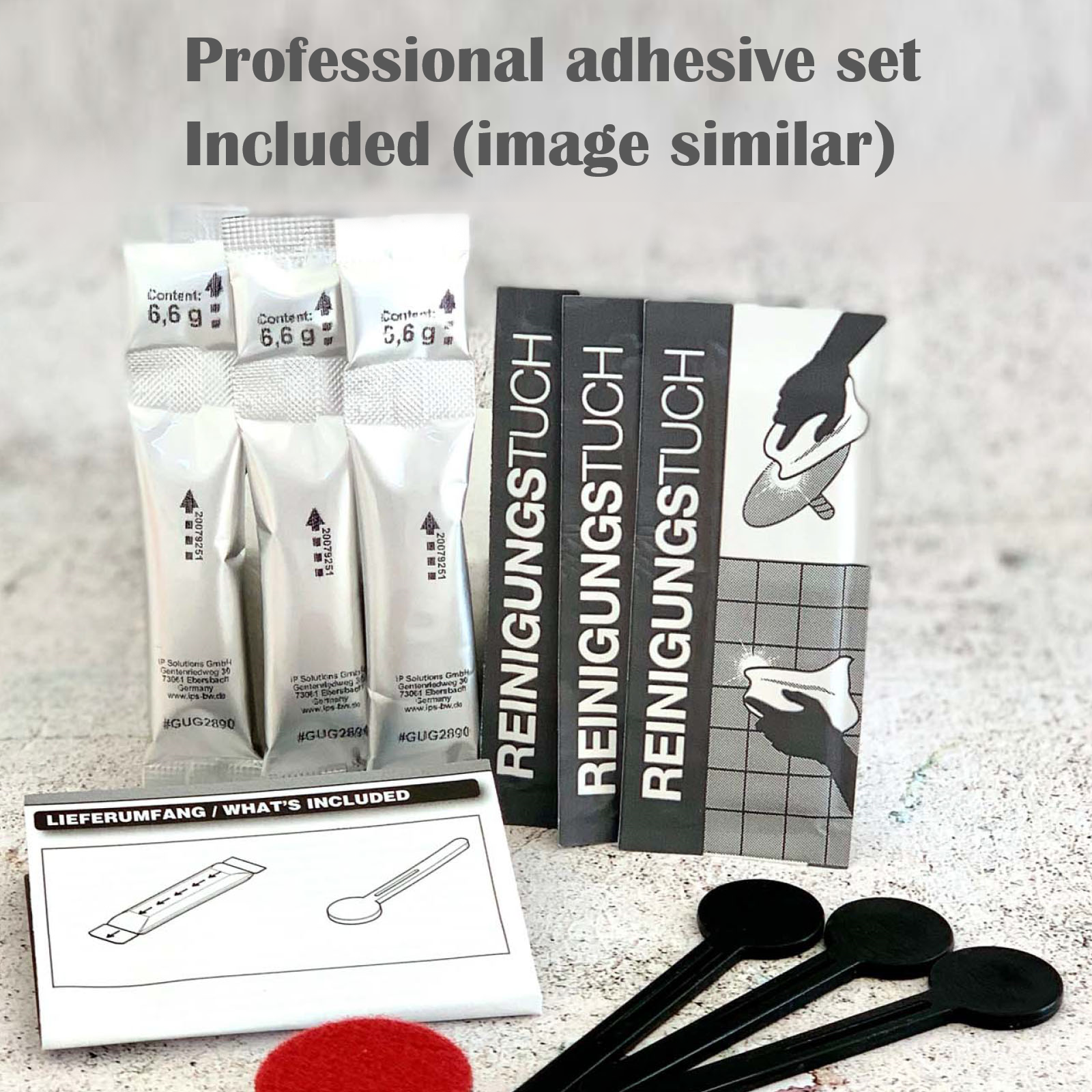 Ohne Text 2179158 Portasapone assiale in acciaio inox - per incollaggio o foratura