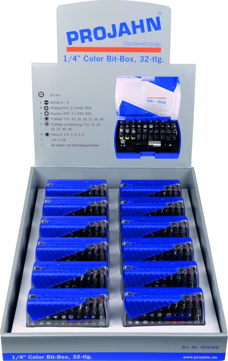 COLOR Bit-Box 6,3 kurz aus der Kategorie Bits & Bithalter