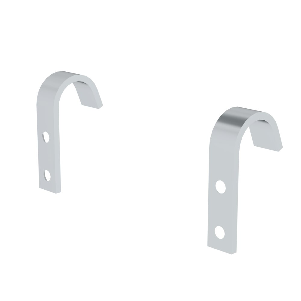 Ganci Munk per scale a pioli e a pioli per guide fino a ø 36 mm di Günzburger Steigtechnik Ganci Munk per scale a pioli e a pioli della categoria Scale speciali, Prodotti specifici per professione con numero di articolo 019185