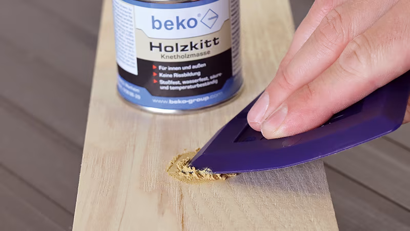 Stucco per legno impastato 110 g, rovere scuro Person, Holz