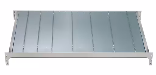 Une autre vue de l'article niveau supplémentaire 1300x500 mm, type 150 avec 7 séparateurs et 2 guides latéraux de la catégorie étagères