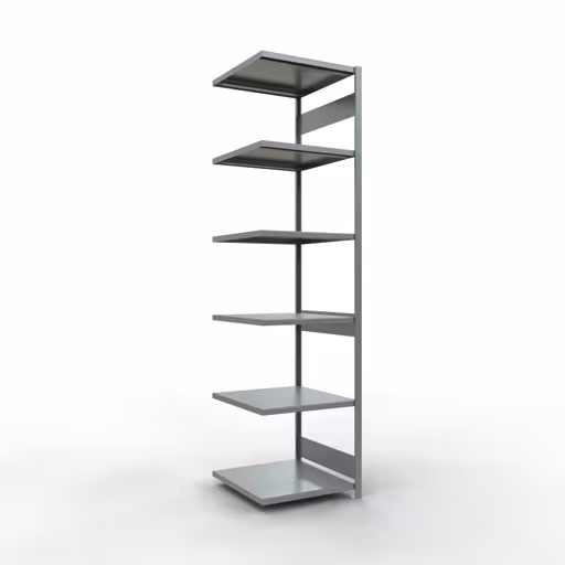 Figura n. 9 dell'articolo scaffale aggiuntivo, scaffale a scaffale, sistema a innesto MULTIplus250, 3000 x 750 x 800 mm (AxLxP), 7 ripiani, barre longitudinali, zincato del gruppo di prodotti sistema a innesto della marca Schulte Lagertechnik