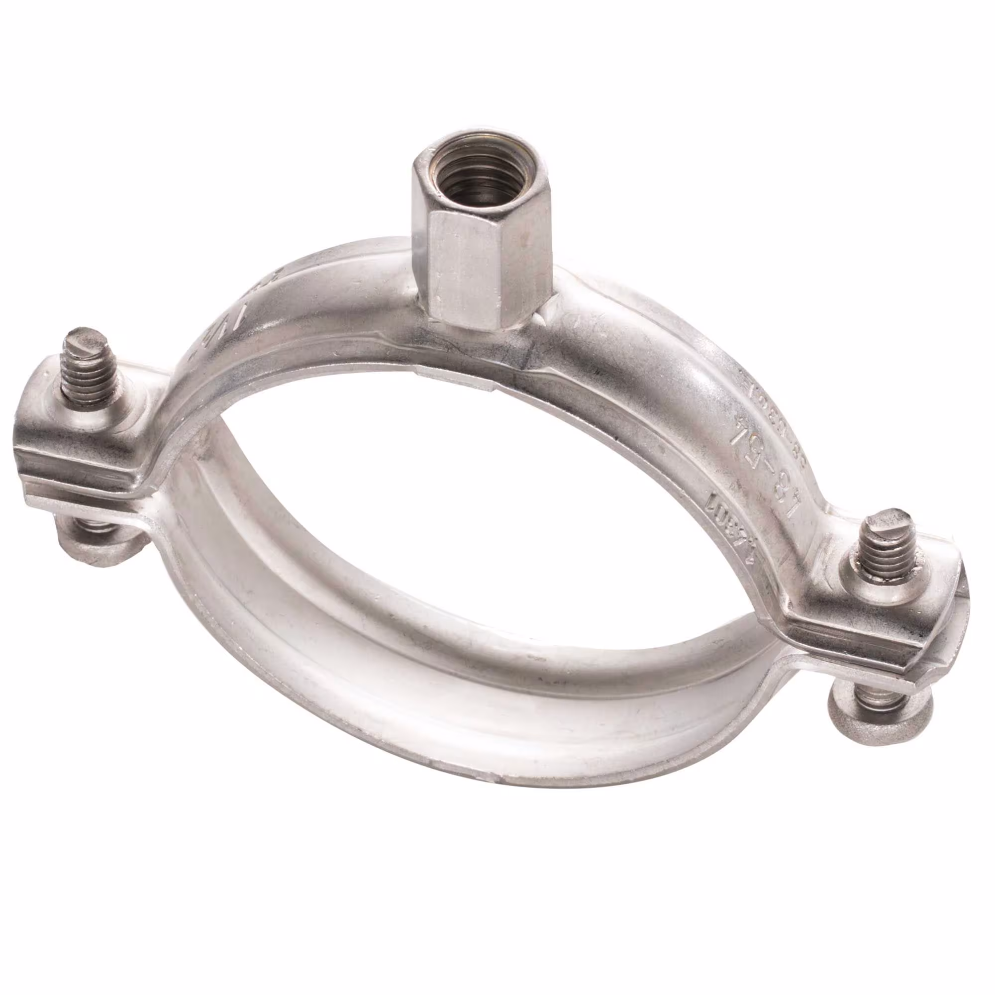Fixotec Rohrschellen Edelstahl ohne Dämmung Typ Größe: 53-57 mm M8/M10 V4A aus der Kategorie Zweischraubrohrschellen mit der Artikelnr. 203519