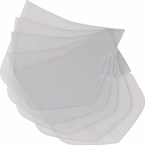 Visière externe, lot de 5 pour Neo P550, 5 pièces/lot OPTREL de la catégorie Casques et visières de protection, référence 4000370247