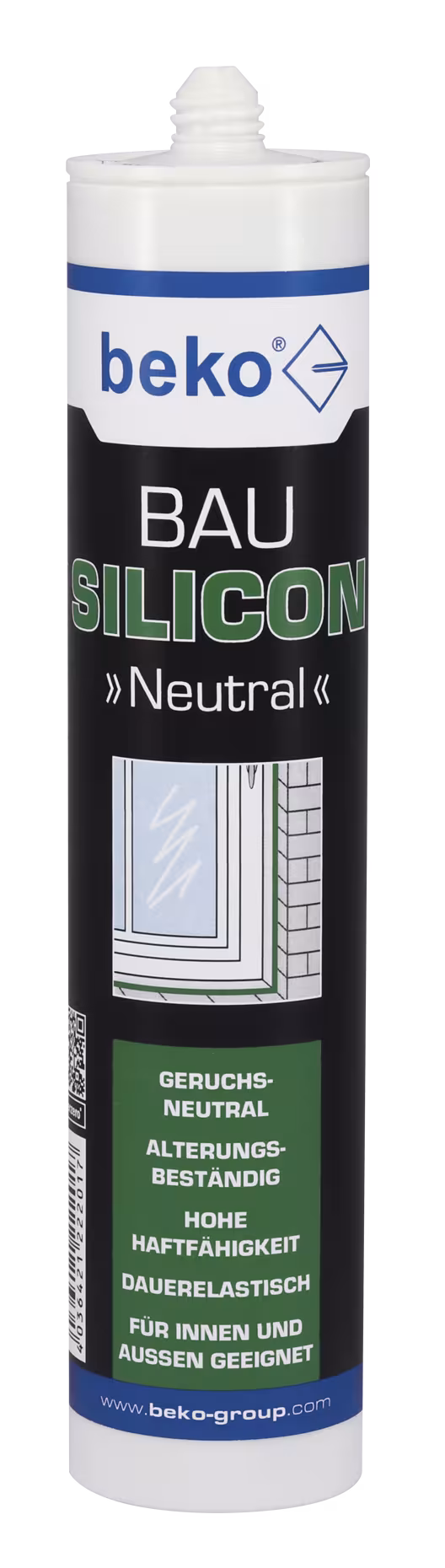 Silicone neutre 310 ml GRIS CIMENT de Beko Silicone neutre 310 ml GRIS CIMENT de la catégorie silicone avec réf. 222 20