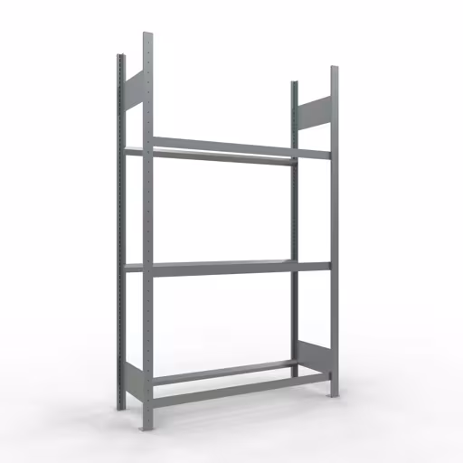 Figura n. 11 dell'articolo scaffale base, scaffale per ruote/pneumatici, 2000 x 1200 x 400 mm, zincato, 3 livelli di stoccaggio dal gruppo di prodotti scaffali della marca Schulte Lagertechnik